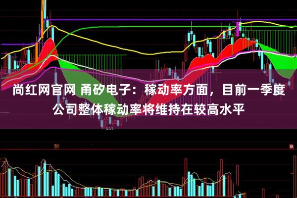 尚红网官网 甬矽电子：稼动率方面，目前一季度公司整体稼动率将维持在较高水平
